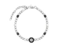 Armband 4US: Cesare Paciotti Herr Primavera Estate 25 in Stahl 4UBR7885